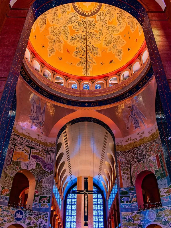 Interior da Basílica de Aparecida