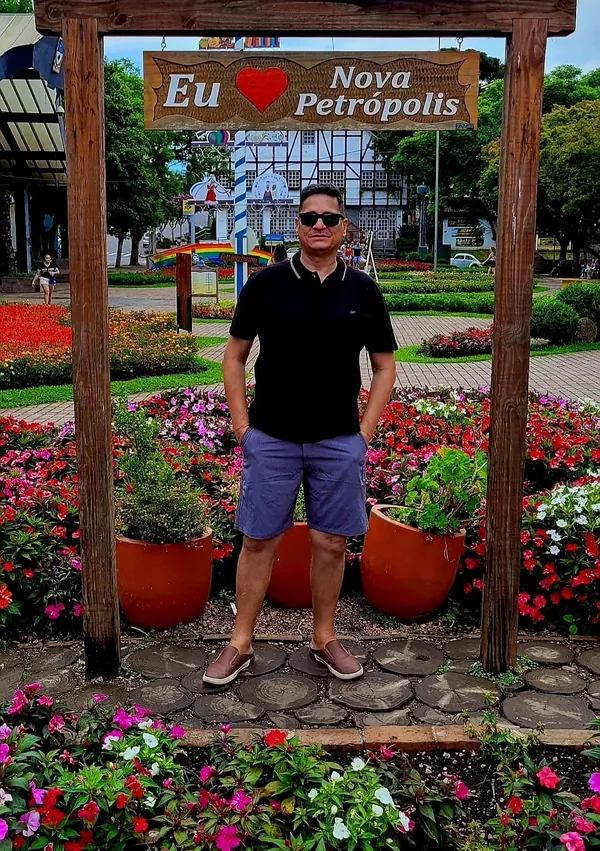 Viajante em Nova Petrópolis