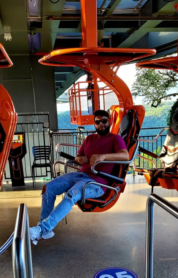 Passeio de teleférico