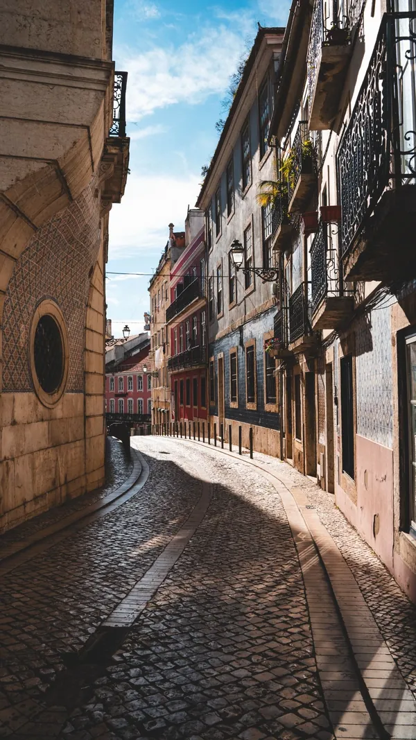 Uma rua em Portugal